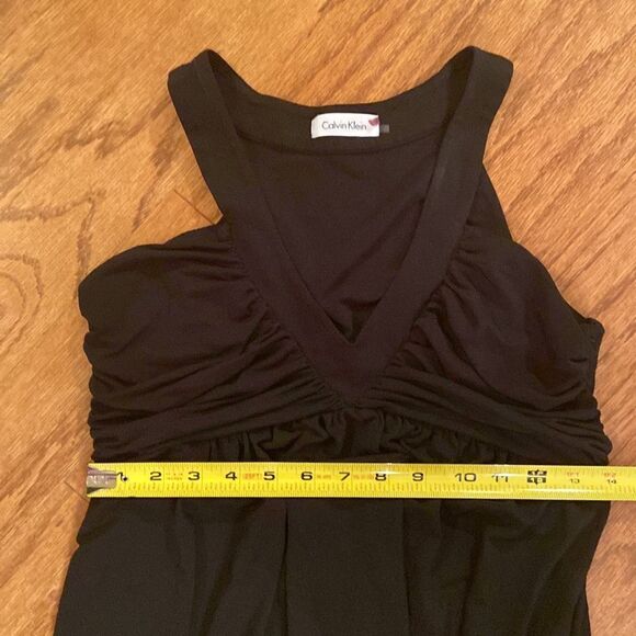Calvin Klein black dress, not sure of size I believe it’s small see measurements - Picture 4 of 8